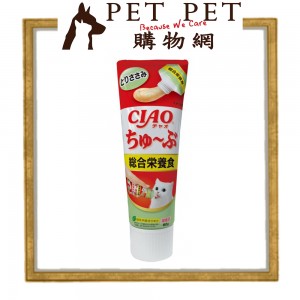 Ciao 雞肉醬-綜合營養食 (牙膏裝) 80g