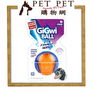 GIGWI -GiGwi Ball 藍/橙 M