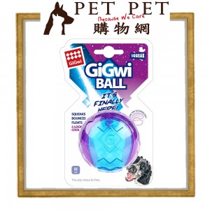 GIGWI -GiGwi Ball 藍/紫 M