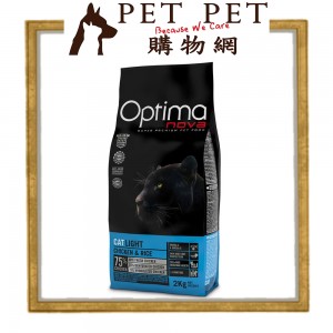 Optima Nova 成貓低脂雞肉配方 8kg